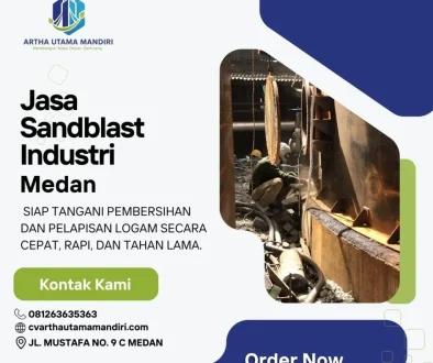 Jasa Sandblast Industri Medan
